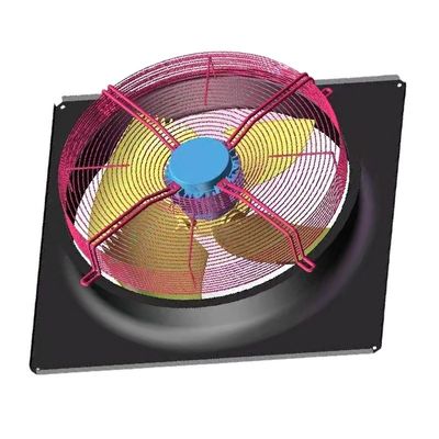 3台の段階の単一管の単位のための産業軸流れのファン送風器380V 850mm